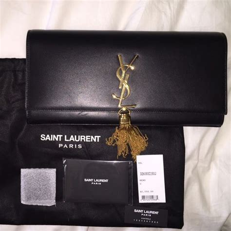 black clutch bag ysl|authentic ysl handbag clutch.